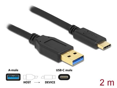 Tragant Produkte 84004 Delock SuperSpeed USB USB 3 2 Gen 2 Kabel Typ