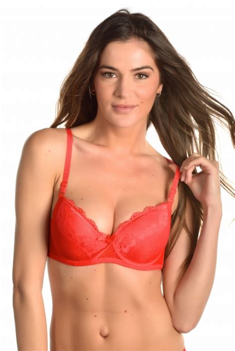 Soutien Gorge Comme Ça Des Halles Naira Couleur Rouge Taille 95 D Mademoiselle Lingerie