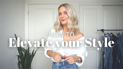 HOW TO ELEVATE YOUR STYLE 5 Tips Without Spending Money YouTube