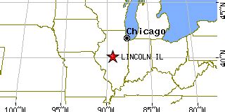 Lincoln, Illinois (IL) ~ population data, races, housing & economy