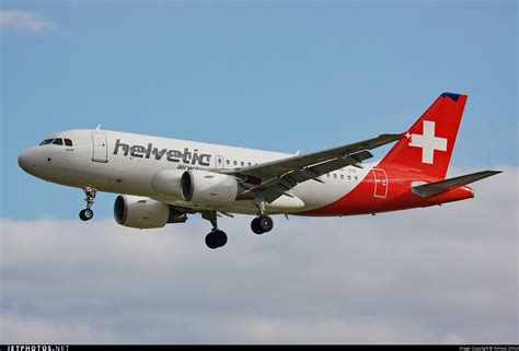 Hb Jvk Airbus A Helvetic Airways Tomasz Chrul Jetphotos