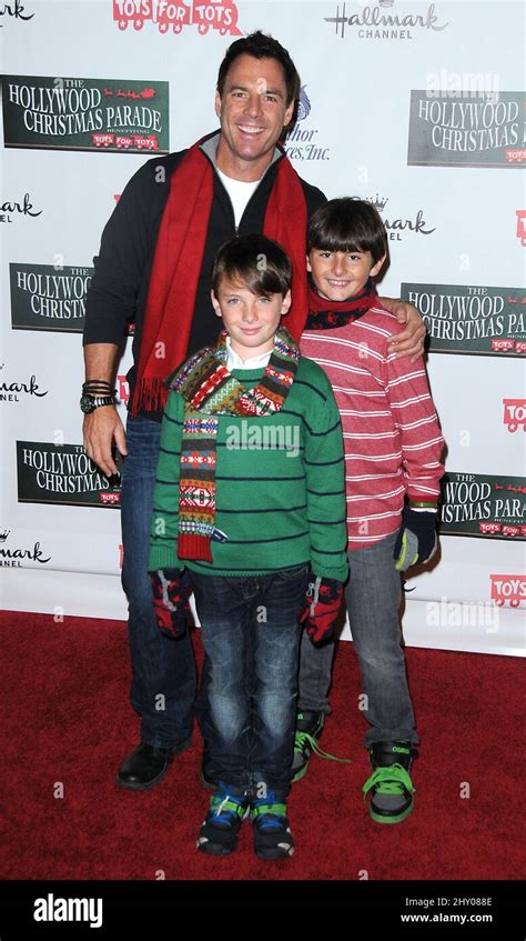 Mark Steines arriving at the 2012 Hollywood Christmas Parade in ...