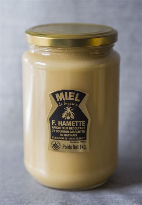 Miel de luzerne 1 kg Clément Hamette Délices De La Ruche Locavor fr