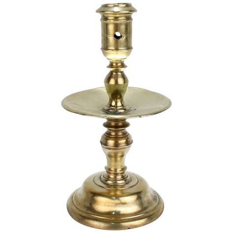 17th Century Dutch Brass Hemskirk Candlestick For Sale At 1stdibs 17th Century Candle Holders