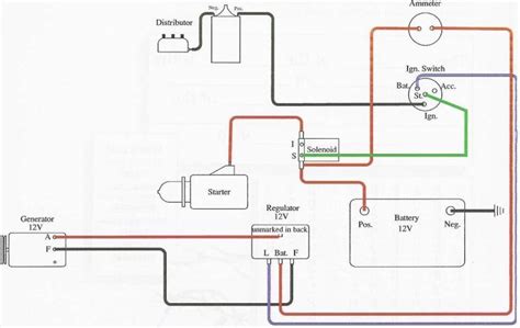 V Generator Wiring Diagram Wiring Diagram Volt Positive Ground