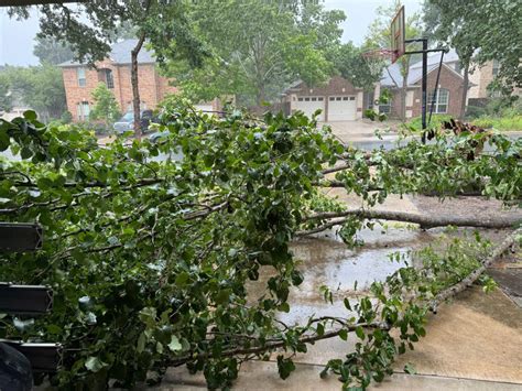 PHOTOS: Aftermath from severe storm passing through Central Texas