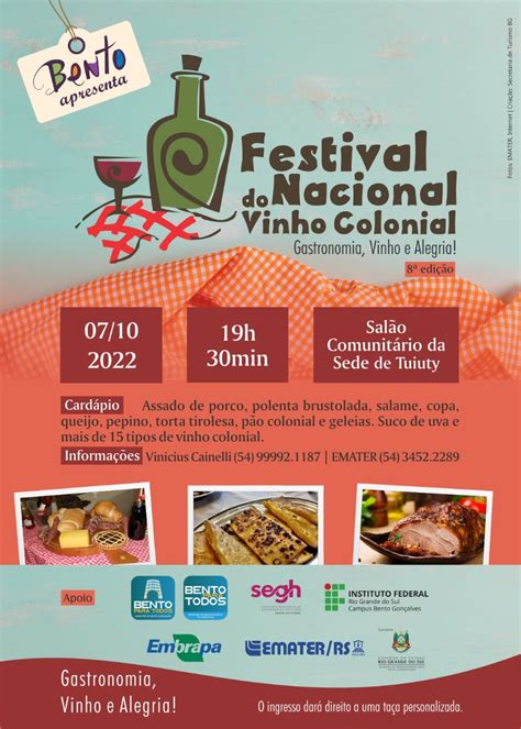 Bento Gon Alves Retoma O Festival Nacional Do Vinho Colonial