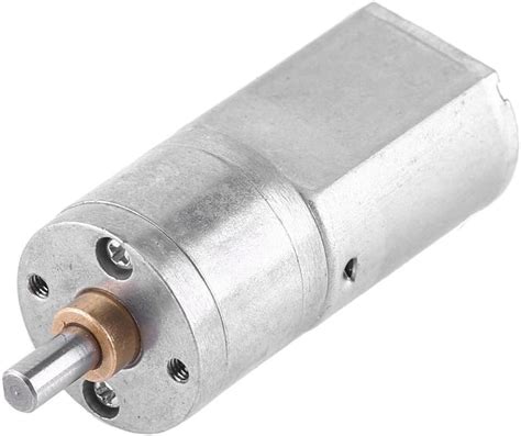 Akozon Gear Motor Dc V Motor De Reducci N De Engranajes El Ctricos De