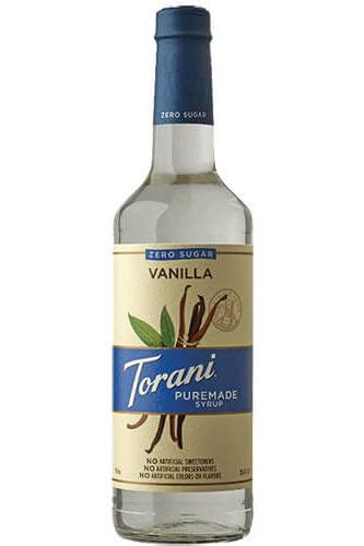 Torani Zero Sugar Puremade Vanilla Coffee Syrups 750 Ml Lazada Ph