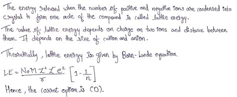 Lattice energy of an ionic compound depends on: