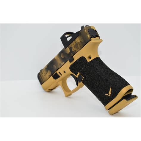 Glock X Shield Custom Hexa Light Gold Legacy Custom Edition