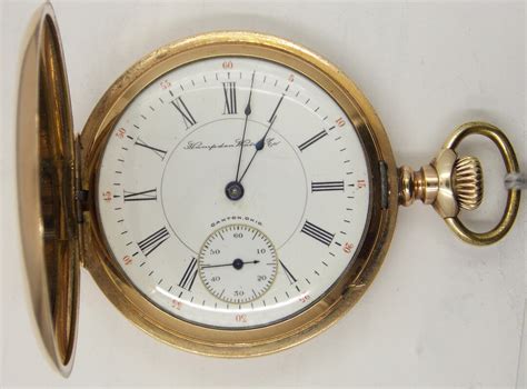 Hampden Gen L Stark Jewel Pocket Watch In A Dueber Gold Filled