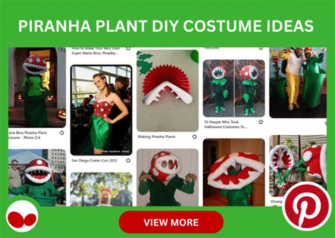 Piranha Plant How To Diy Costume Guide