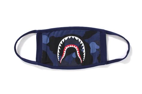 BAPE Color Camo Shark Masks Red, Purple & Blue | Hypebeast