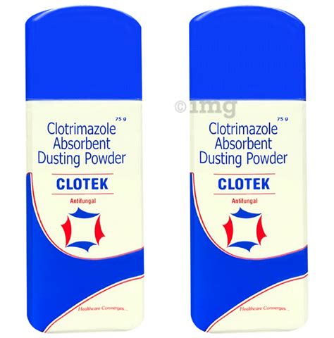 Clotek Antifungal Dusting Powder 75gm Each Buy Combo Pack Of 20