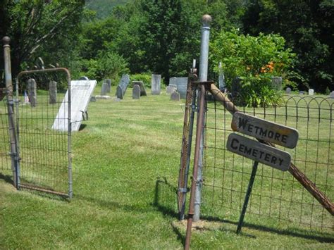 Wetmore Cemetery dans Chittenden Vermont Cimetière Find a Grave