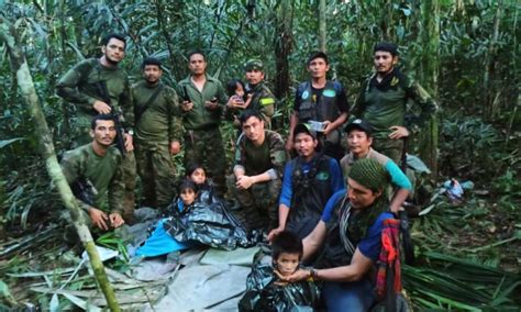 ¡viven Los Niños Perdidos Hace 40 Días En La Selva De Colombia En