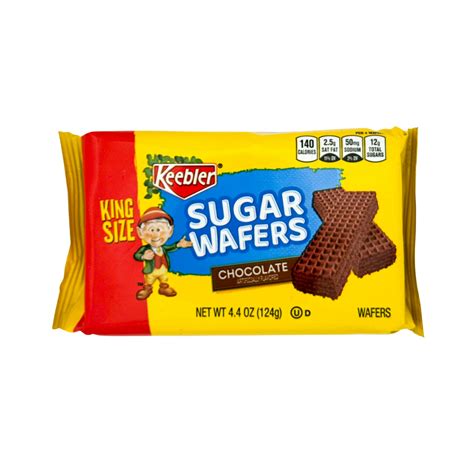 Keebler Sugar Wafers Chocolate 4 4 Oz