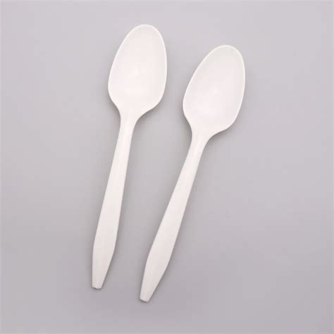 Disposable Plastic Medium Weight Cutlery Mm Pp Tea Spoon Mm Pp