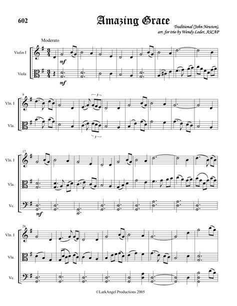 Amazing Grace Arr Wendy Loder Ascap By Traditional Sheet Music For