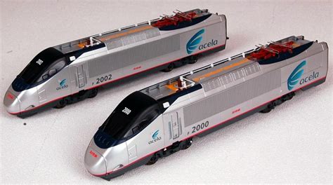 Bachmann Ho Scale Train Locomotives Dcc Equipped Amtrak Acela Ebay