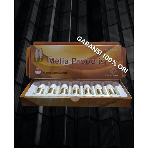 Jual Melia Propolis Dijamin Ori Botol Ml Box Shopee Indonesia