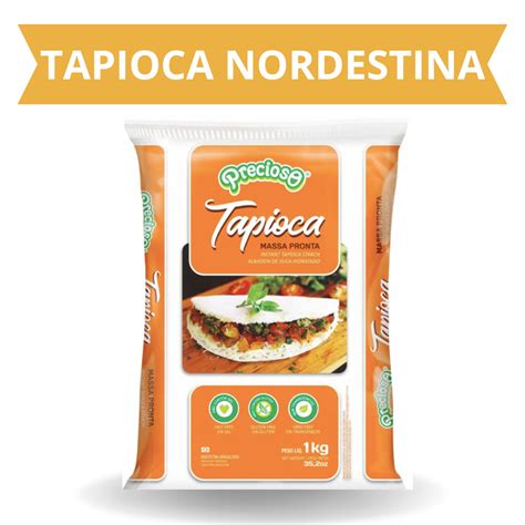 Tapioca Do Nordeste Goma Hidratada De Mandioca Precioso 1 Kg Shopee