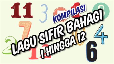 Lagu Sifir Bahagi 1 Hingga 12 Bersama Cikgu Teja Matematik Sekolah