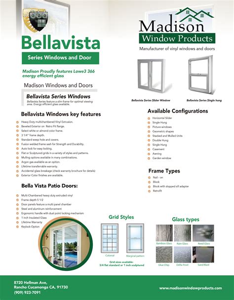 Customer Support | Madison Window Products | Rancho Cucamonga