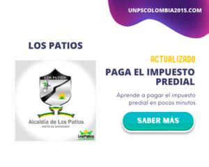 Consultar Recibo De Impuesto Predial Los Patios Santander