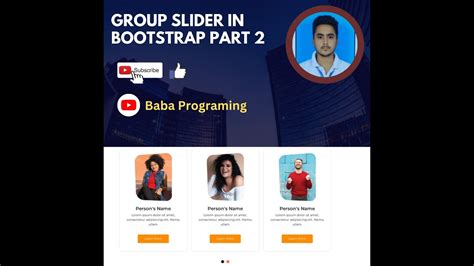 How To Make Responsive Card Slider In Html Css Javascript Bootstrap