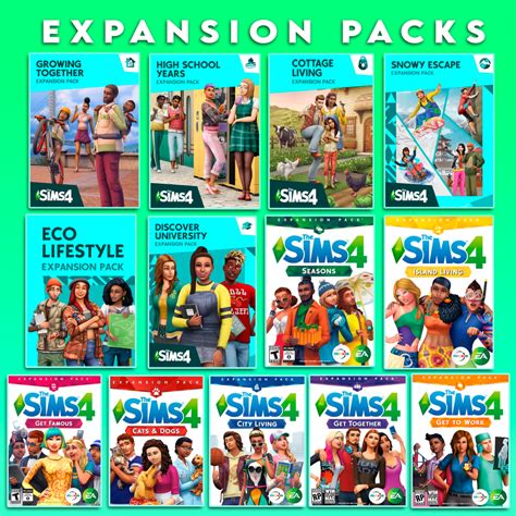 The Sims 4 All Expansions Inc New For Rent Dlc Secure Keys