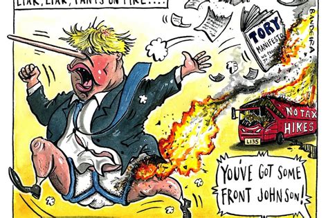 The Yorkshire Post Cartoon By Graeme Bandeira More Lies As Boris