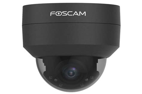 Foscam D4Z B 4MP WiFi Outdoor Dome Security Camera Pan Tilt Black