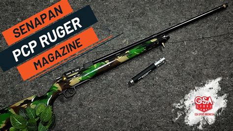 SENAPAN ANGIN PCP RUGER BLACK ARMY MAGAZINE 081224494746 YouTube