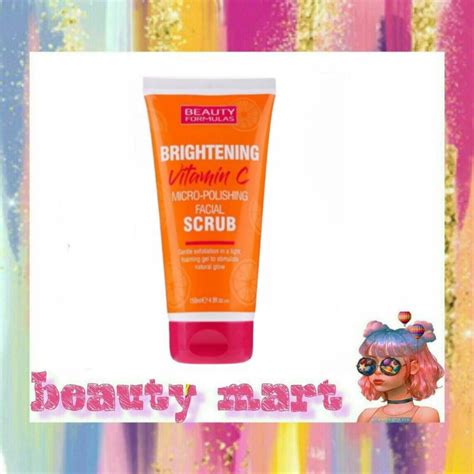 Jual Beauty Formulas Brightening Vit C Micro Polishing Facial Scrub