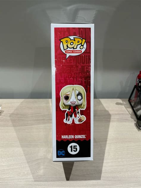 Funko Pop Comic Covers 15 Harley Quinn Harleen Quinzel Funko Pop Beebs