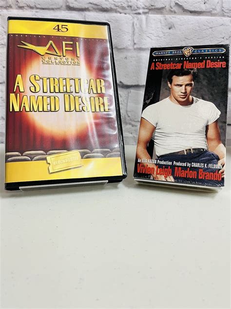 A Streetcar Named Desire Blockbuster Afi Century Collection Vhs Sealed