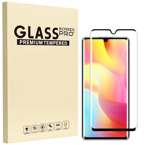 1 Pack Alexus Designed For Mi Note 10 Lite Screen Protector Full