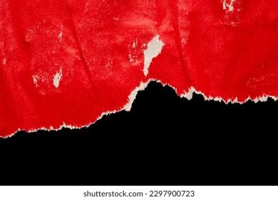 Red Ripped Paper Torn Edges Strips Stock Photo Shutterstock