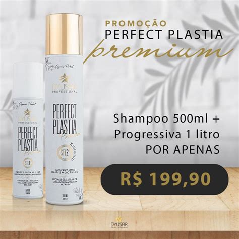 Kit Escova Progressiva Orgânica Premium Profissional DYUSAR Dyusar