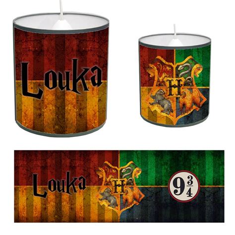 Suspension Lustre Harry Potter Personnalisable