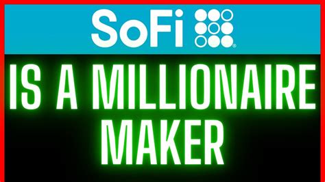 Sofi Stock Is A Millionaire Maker Sofi Technologies Stock News Update