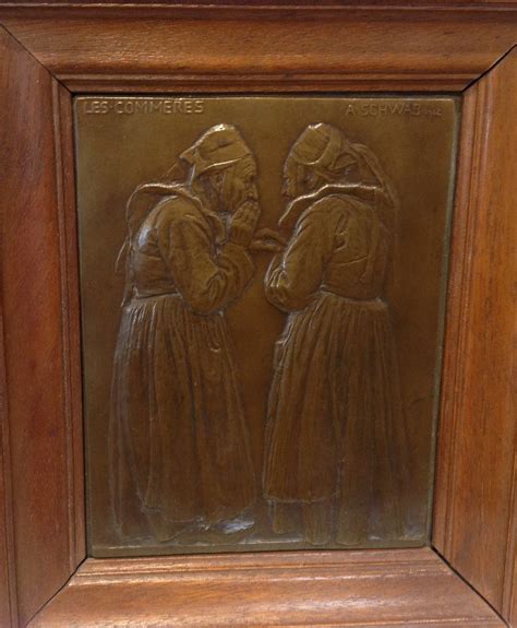 Proantic Bronze Plaque