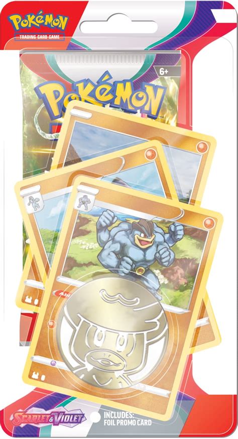 Pokémon TCG Scarlet Violet Premium Checklane Blister Machamp at