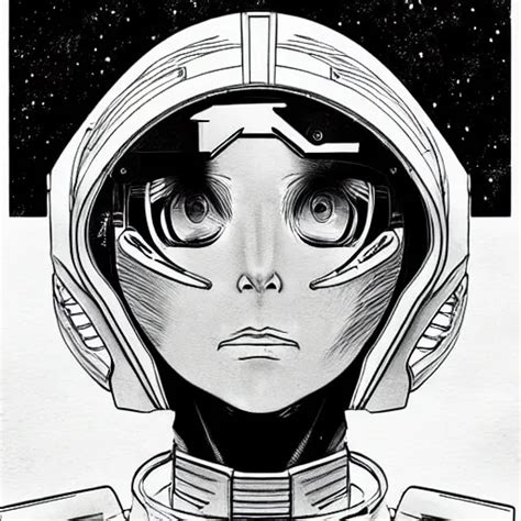 A Beautiful Portrait Of A Space Bounty Hunter By Junji Stable