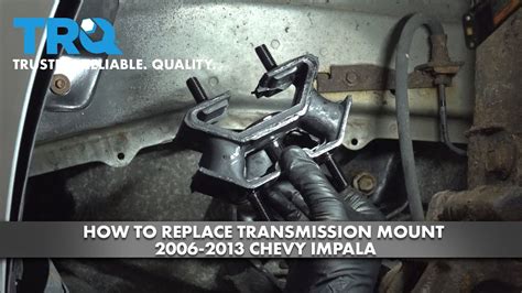 How To Replace Transmission Mount Chevrolet Impala Youtube