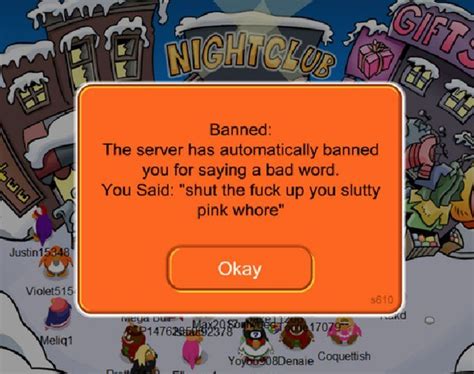 Funny Club Penguin Bans Tyrone