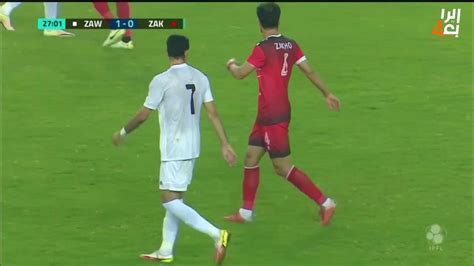 ملخص مباراة الزوراء 2 1 زاخو الدوري العراقي الممتاز Youtube