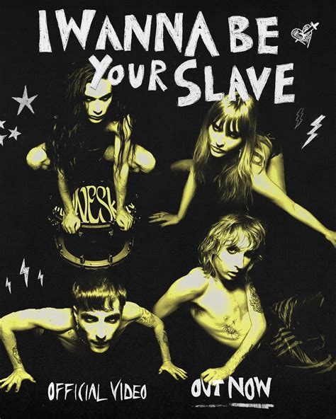 Måneskinofficial On Twitter I Wanna Be Your Slave Video Out Now ️‍🔥